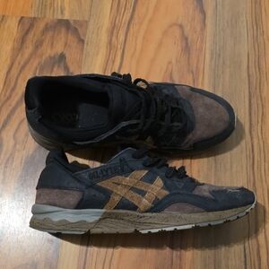 Asics Gel Lyte V Black and Brown Sneakers